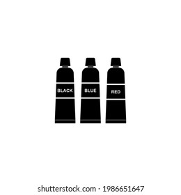símbolo de signo de vector de herramientas de pintura