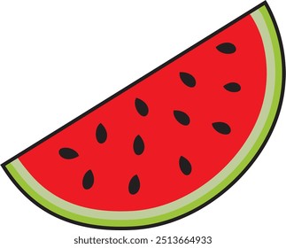 : Painting Of Two Watermelon Slices, Watercolor Art Melon PNG Transparent Image