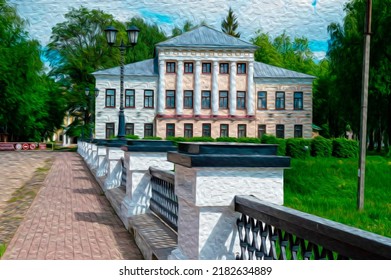 Malerei Utauglich Kreml, Vektorgrafik