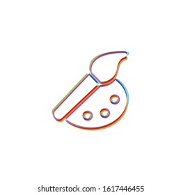 Painting - Vector App Icon