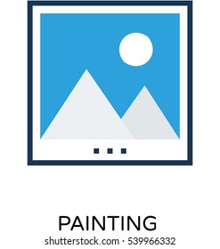 Painting Vector Icon 