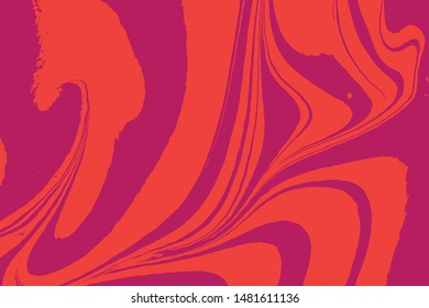 Paintings of marbling. Marble texture paint splash. Colorful ink fluid puzzle. Design for poster, brochure, invitation, cover book,  magazine. Vector.