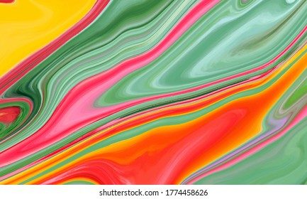 paintings with marbling texture Paint splash Colorful fluid background