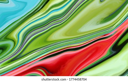 pinturas con textura de mármol Pintura salpicada Fondo colorido del fluido