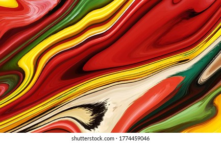 paintings with marbling texture Paint splash Colorful fluid background