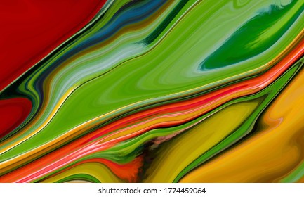 paintings with marbling texture Paint splash Colorful fluid background