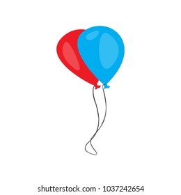 Pair of balloons icon