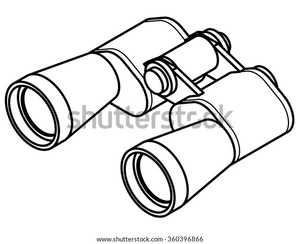 a pair of binoculars