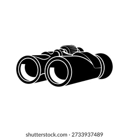 A pair of binoculars, an optical instrument designed for magnifying distant objects, used for observation and exploration.