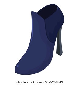 Pair of boot icon. Isometric illustration of pair of boot vector icon for web