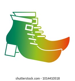 pair boot shoes of leprechaun