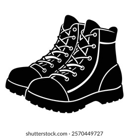 pair of boots, Hiking Boots icon
