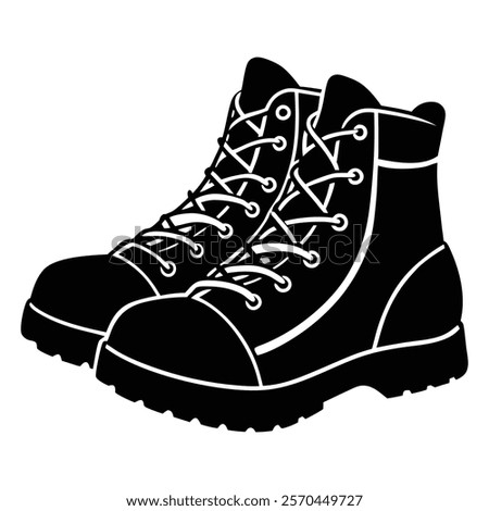pair of boots, Hiking Boots icon