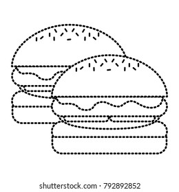 pair burgers fast food unhealthy