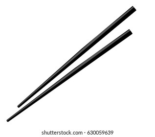 113,905 Chopsticks On Black Background Images, Stock Photos & Vectors ...