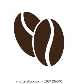 Pair of coffee beans icon