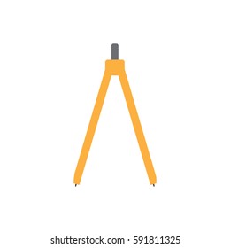 pair of compasses vector