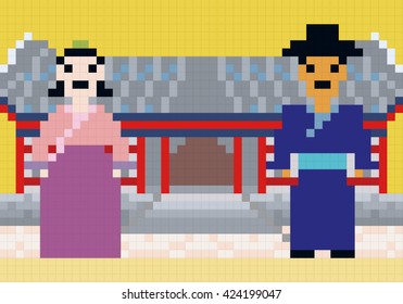 pair in the court