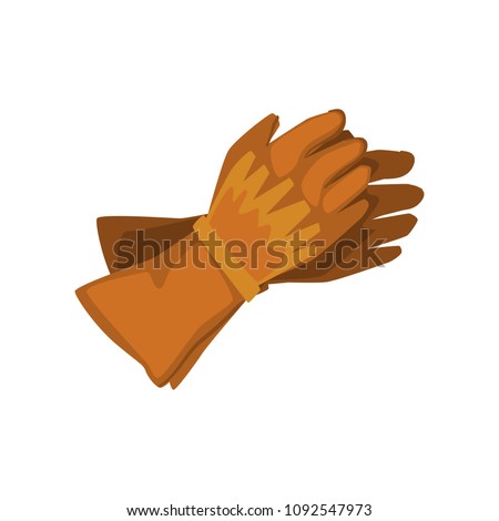 Similar – Image, Stock Photo pair of gloves Gloves Near