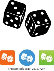 Pair of dice icon