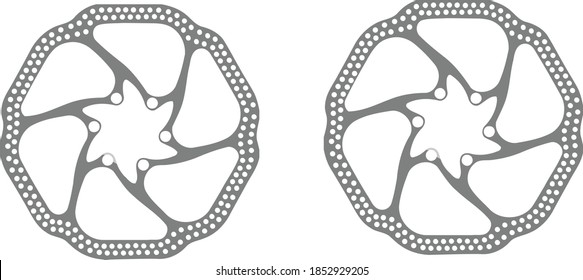 pair of disc brakes for bicycle