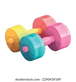 pair of dumbbells equipment icon