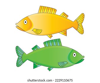 A pair of fish symbolizing zodiac sign; Pisces