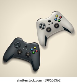 pair gamepads on bright