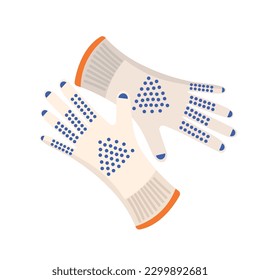 Icono del par de guantes. Icono vectorial de par de guantes para diseño web