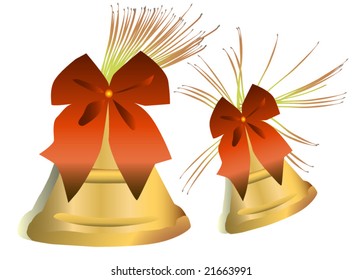 pair of golden bells
