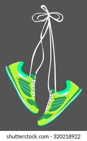 Running Shoes Drawing Hd Stock Images Shutterstock The first thing any participant learns is how to cushion. https www shutterstock com image vector pair hanging sneakers vector 320218922