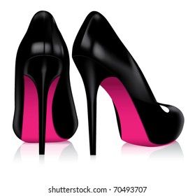 High Heel Shoe Pop Art Icon Vector Illustration Design Royalty Free SVG,  Cliparts, Vectors, and Stock Illustration. Image 98636602.