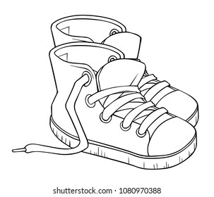 Shoe+kid Stock Illustrations, Images & Vectors | Shutterstock