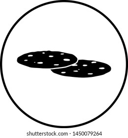 pair of mexican buñuelos symbol