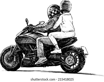 pair motorbike