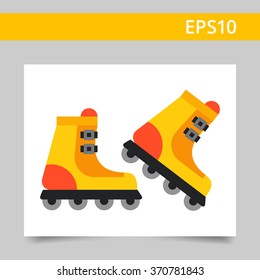 Pair of roller-skates