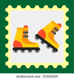 Pair of roller-skates