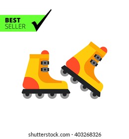Pair of roller-skates