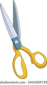Eine Schere Illustration