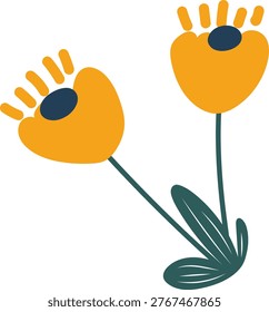 A pair of scissors with orange handles placed on a white surface