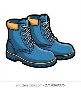 par de sapatos arte vetorial isolado no fundo branco