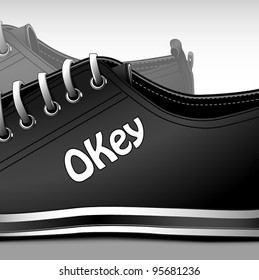 Pair of sneakers