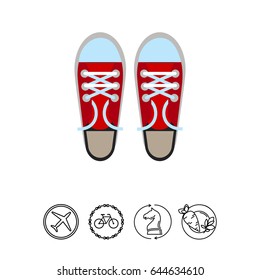 Pair of Sneakers Icon