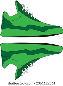 a pair of sports sneakers