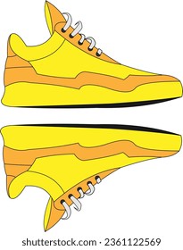 a pair of sports sneakers