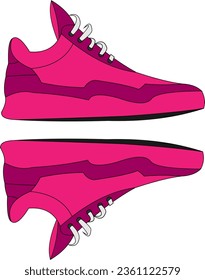 a pair of sports sneakers