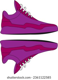 a pair of sports sneakers