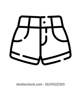 A pair of summer shorts representing beach vacations and warm weather.