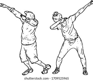 1,716 Dab pose Images, Stock Photos & Vectors | Shutterstock