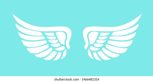 a pair of white wings
